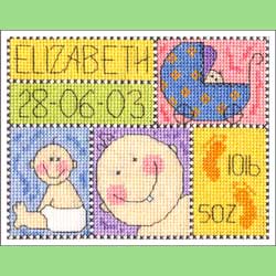 Birth Sampler Cross Stitch