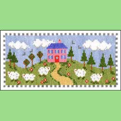 Blueberry Manor Cross Stitch