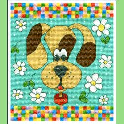 Boogie the Dog Cross Stitch