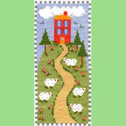 Mulberry Hill House Cross Stitch