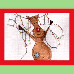 Red the Reindeer, Decorations, Cross Stitch