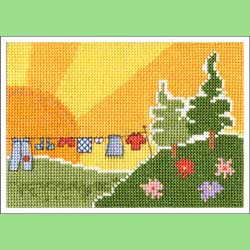 Wash Day Cross Stitch