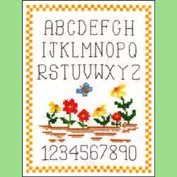 Flower Sampler Cross Stitch