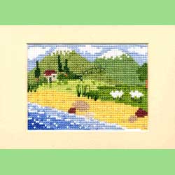 Seaview Cottage Cross Stitch
